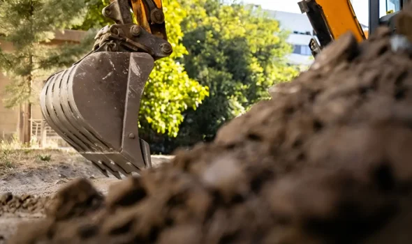 At Excavation Auckland, this image shows earthworks and excavation services suited for every site.